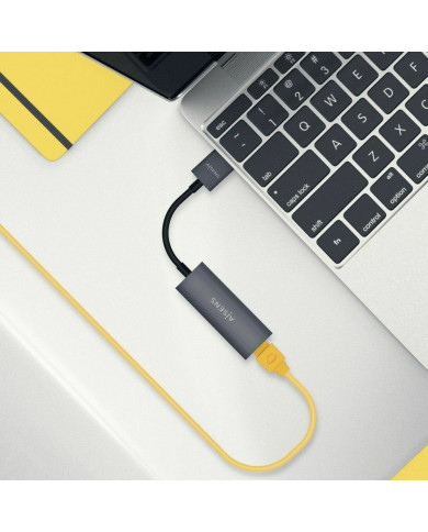 USB to Ethernet Adapter Aisens A106-0708 Grey