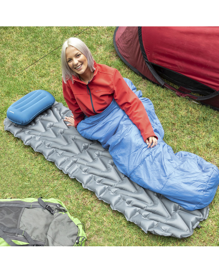 Inflatable Airbed and Pillow Ultralight InnovaGoods V0101020 (Refurbished C)