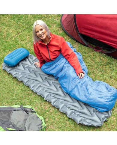 Inflatable Airbed and Pillow Ultralight InnovaGoods V0101020 (Refurbished C)