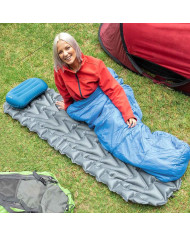 Inflatable Airbed and Pillow Ultralight InnovaGoods V0101020 (Refurbished C)