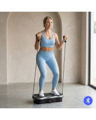 Vibration Platform with Speaker, Resistance Bands and Remote Control Vivflow InnovaGoods