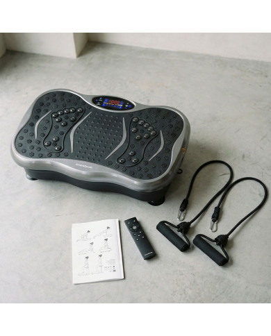 Vibration Platform with Speaker, Resistance Bands and Remote Control Vivflow InnovaGoods