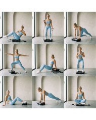 Vibration Platform with Speaker, Resistance Bands and Remote Control Vivflow InnovaGoods