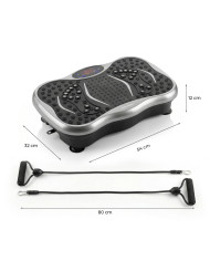 Vibration Platform with Speaker, Resistance Bands and Remote Control Vivflow InnovaGoods
