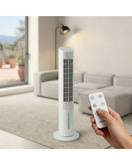 Portable Multifunction Tower Evaporative Cooler with Remote Control Hushly InnovaGoods