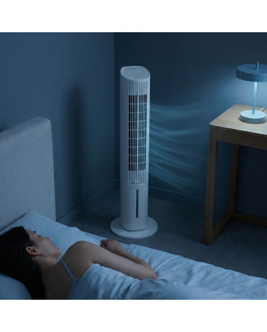 Portable Multifunction Tower Evaporative Cooler with Remote Control Hushly InnovaGoods