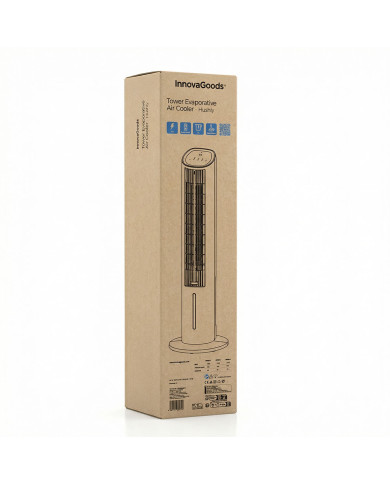Portable Multifunction Tower Evaporative Cooler with Remote Control Hushly InnovaGoods