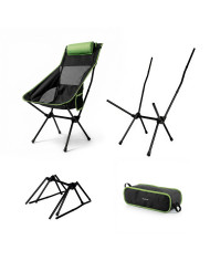 2-in-1 Folding Camping Rocking Chair with Pocket, Cushion and Carry Bag Trillow InnovaGoods