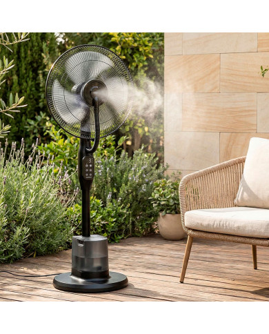 Nebuliser Pedestal Fan with Remote Control Sprair InnovaGoods