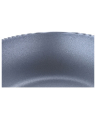 Wok Pan Masterpro Indigo Black Aluminium (Ø 28 cm)
