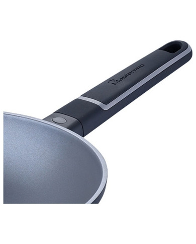 Wok Pan Masterpro Indigo Black Aluminium (Ø 28 cm)
