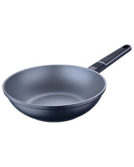 Wok Pan Masterpro Indigo Black Aluminium (Ø 28 cm)