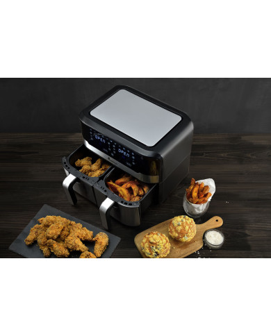 Air Fryer Masterpro Rocket Duo 900 2400 W 9 L Black