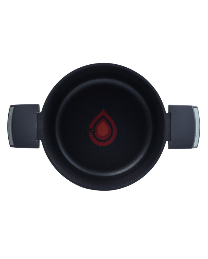 Casserole with lid Masterpro GASTRO REECO MP Black