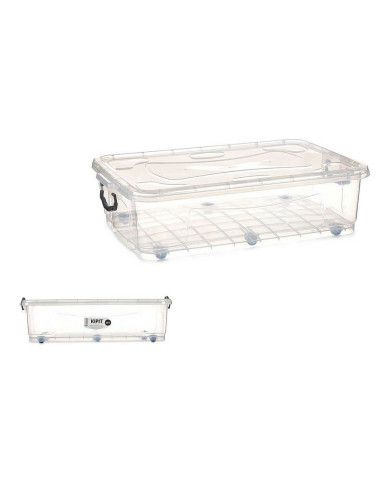 Storage Box Kipit Plastic 40 L With wheels (Refurbished D)