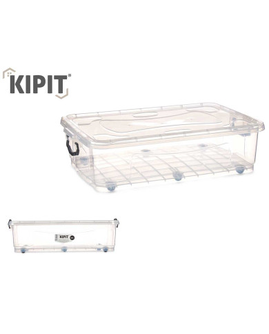 Storage Box Kipit Plastic 40 L With wheels (Refurbished D)