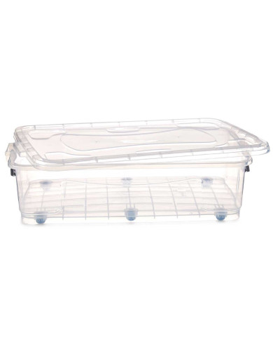 Storage Box Kipit Plastic 40 L With wheels (Refurbished D)