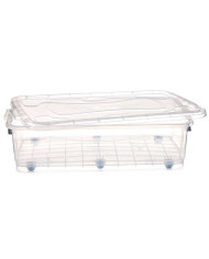 Storage Box Kipit Plastic 40 L With wheels (Refurbished D)