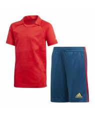Children’s Tracksuit Adidas Originals Blue Football Red