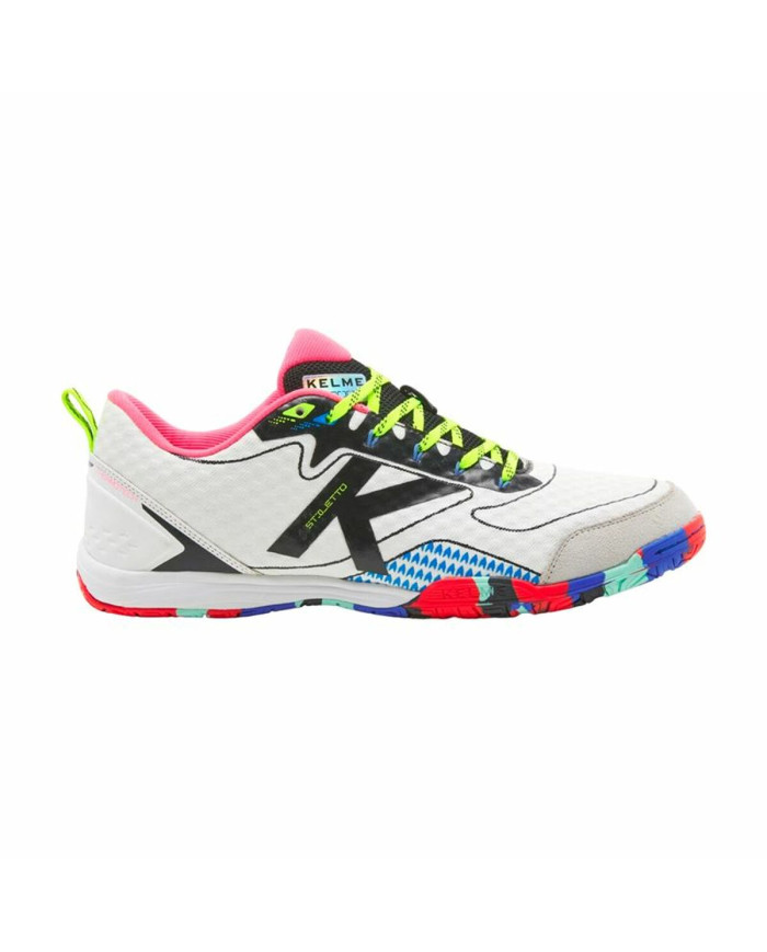 Adult's Indoor Football Shoes Kelme Stiletto White