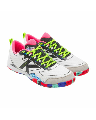 Adult's Indoor Football Shoes Kelme Stiletto White