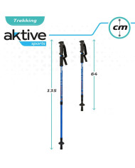 Trekking Stick Aktive 5,3 x 135 x 5,3 cm