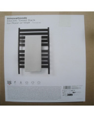 Electric Wall or Floor Towel Rail Towarall InnovaGoods Plastic Carbon steel 10 Bars (Refurbished D)