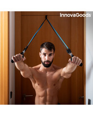 Set of Resistance Bands with Accessories and Exercise Guide Rebainer InnovaGoods Latex (Refurbished A)