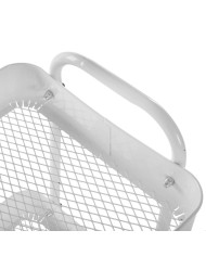 Kitchen Trolley Versa White 30 x 76 x 46 cm Iron