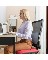 Gel Lumbar Cushion with Removable Cover Glushion InnovaGoods