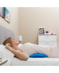 Gel Lumbar Cushion with Removable Cover Glushion InnovaGoods