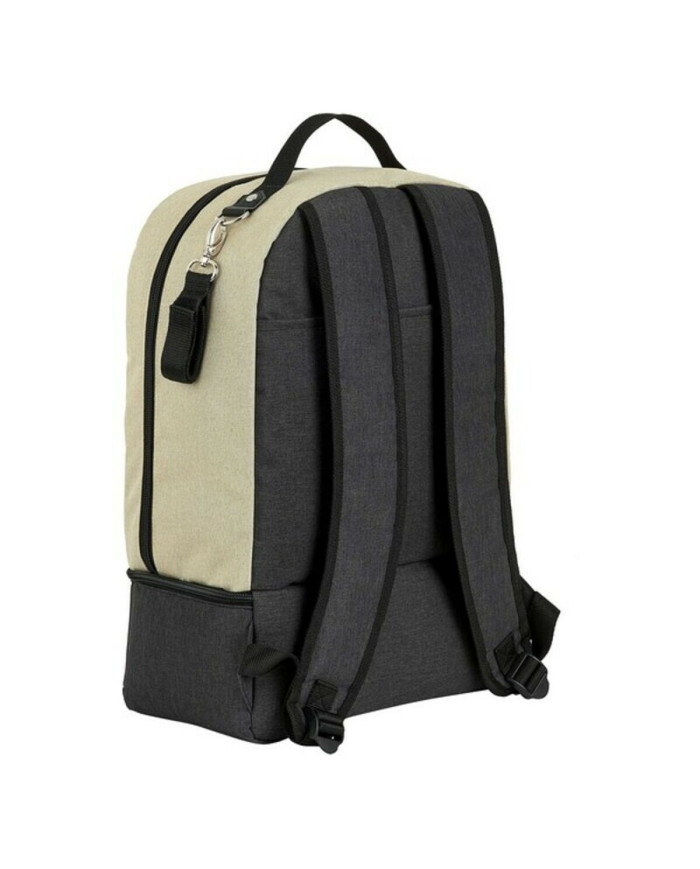 Sports Bag with Shoe holder Safta M883 Beige Dark grey 15 L