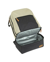 Sports Bag with Shoe holder Safta M883 Beige Dark grey 15 L