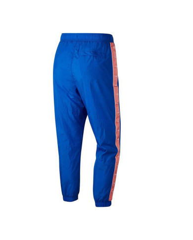 Long Sports Trousers Nike Swoosh Blue Men