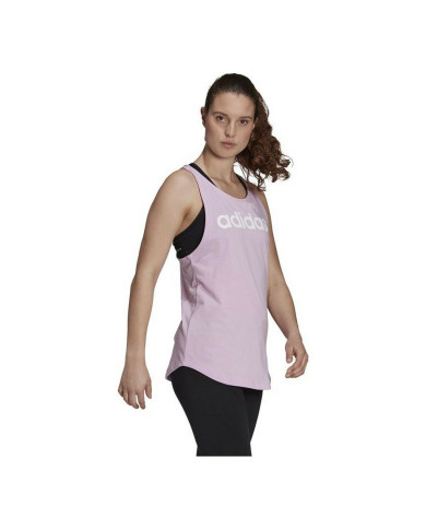 Tank Top Women Adidas Essentials Logo Lavendar
