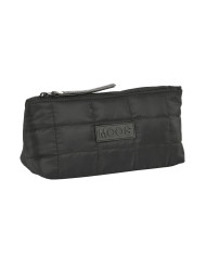 School Toilet Bag Moos Negro Black Padded 23 x 12 x 8 cm