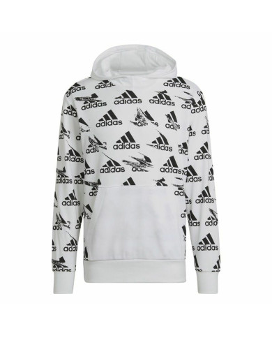Men’s Hoodie Adidas Essentials Brandlove White