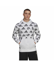 Men’s Hoodie Adidas Essentials Brandlove White