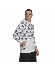 Men’s Hoodie Adidas Essentials Brandlove White