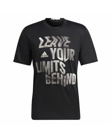 Men’s Short Sleeve T-Shirt Adidas HIIT Black