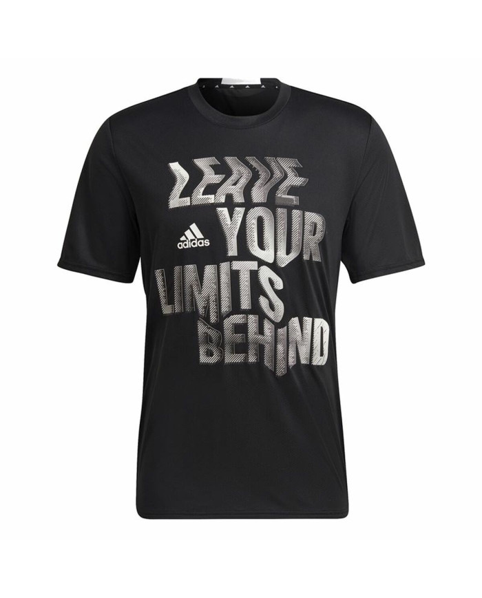 Men’s Short Sleeve T-Shirt Adidas HIIT Black