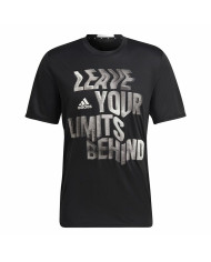 Men’s Short Sleeve T-Shirt Adidas HIIT Black
