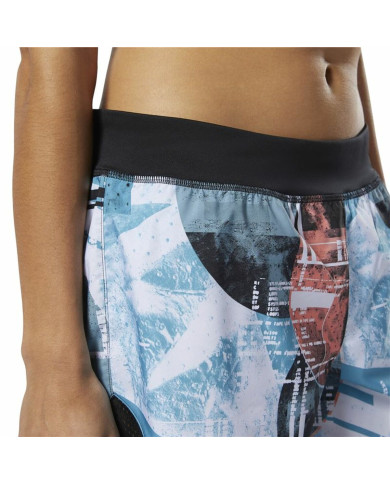 Sports Shorts for Women Reebok Wor Moonshift Sky blue