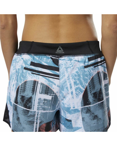 Sports Shorts for Women Reebok Wor Moonshift Sky blue