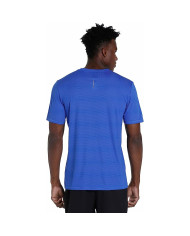 Men’s Short Sleeve T-Shirt Puma Run Favorite Logo Blue
