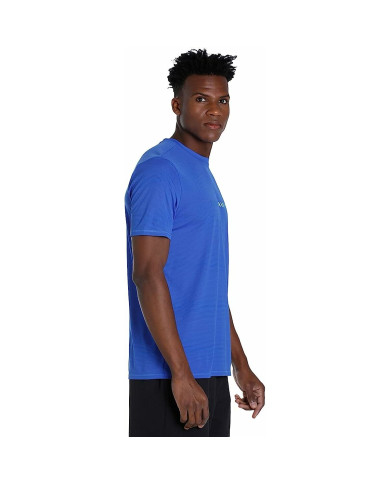 Men’s Short Sleeve T-Shirt Puma Run Favorite Logo Blue