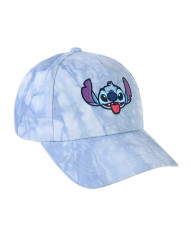 Child Cap Stitch Tye Die Blue Multicolour 57 cm