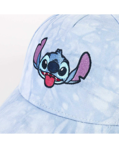 Child Cap Stitch Tye Die Blue Multicolour 57 cm