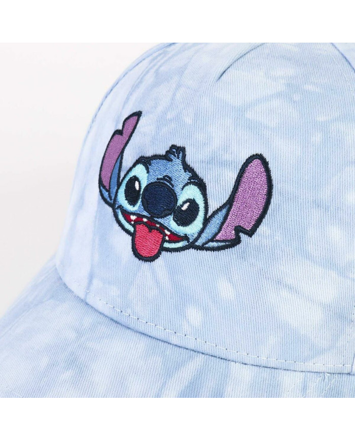 Child Cap Stitch Tye Die Blue Multicolour 57 cm