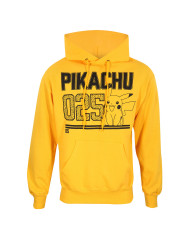 Unisex Hoodie Pokémon Picachu Line Art Yellow